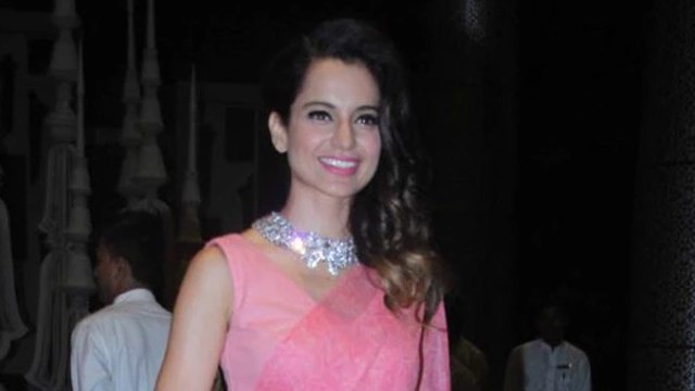 Kangana Ranaut @ Shahid Kapoor-Mira Rajput Wedding Reception