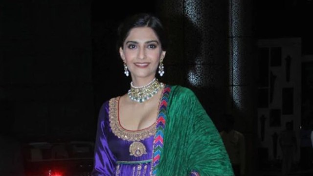 Sonam Kapoor | Shahid Kapoor-Mira Rajput Wedding Reception