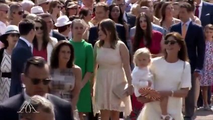 Monaco - Charlène déclare son amour à Albert en public et en français