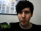 Phil Lester aka AmazingPhil noticing me on Younow.