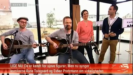 Rune Tolsgaard og Esben Pretzmann - Lille Ske - Aftenshowet 10-05-2012