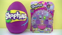 SHOPKINS Giant Play Doh Surprise Eggs ✰ Shopkins Blind Bags Shopkins 12 Pack ✰ [NEW]