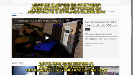 2015 06 | Ganadores/Winners Giveaway giftcodes