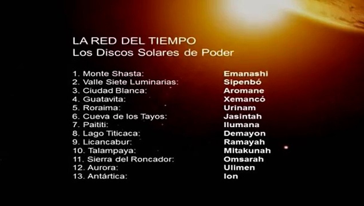 Mantra de los 13 Discos Solares
