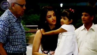 Aishwarya's daughter Aaradhya Bachchan seeks grandfather's blessing _ UNCUT VIDEO