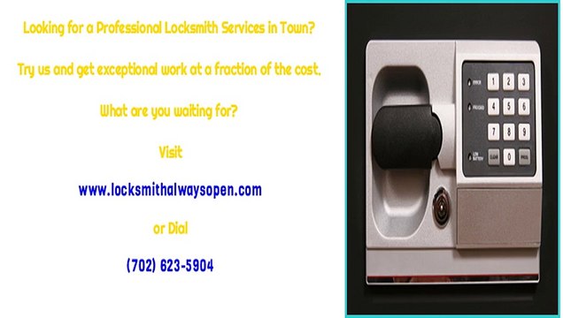 24 Hour Emergency Locksmith Service in North Las Vegas, NV