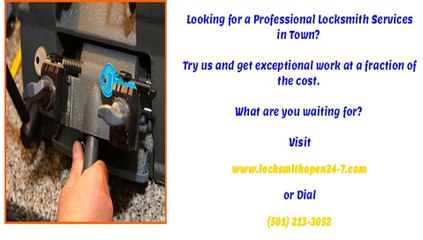 Emergency Locksmith Service in North Little Rock, AR