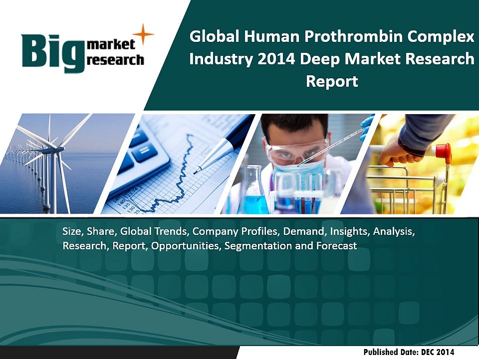 Global Human Prothrombin Complex Industry | Size | Share | Trends | Forecast| outlook