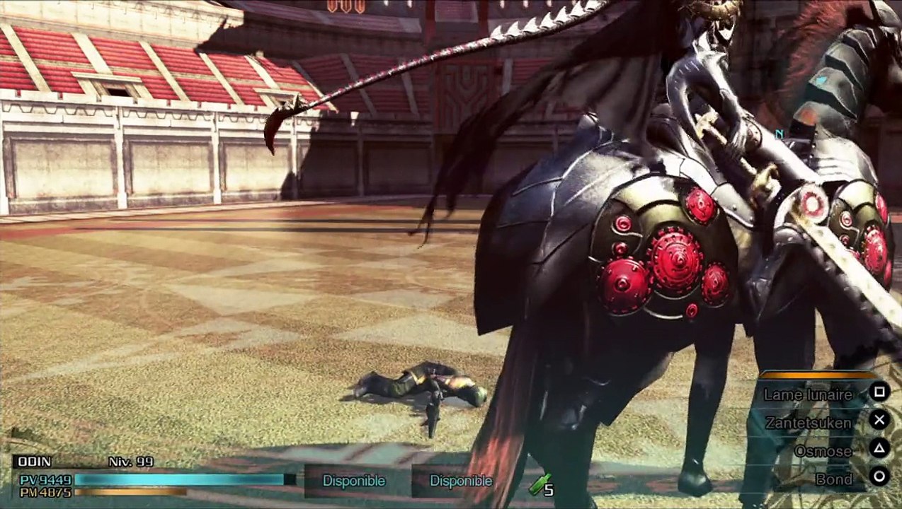 FINAL FANTASY TYPE-0 HD : premier boss premier essai.