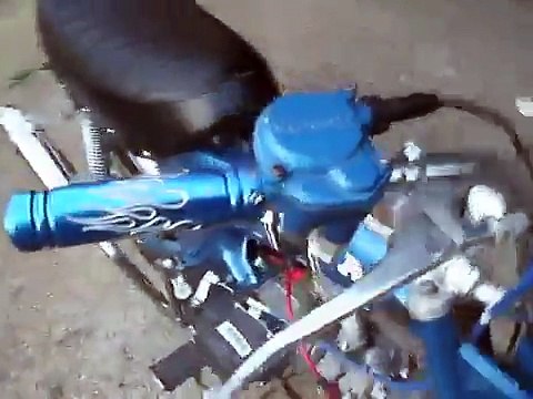 1970 Honda Ct70 dual exhaust 140cc lifan race bike