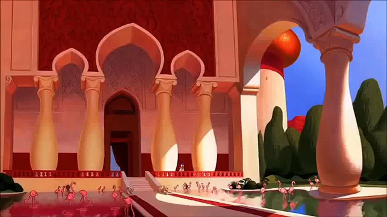 Aladdin and Genie I can t Wish Your Free