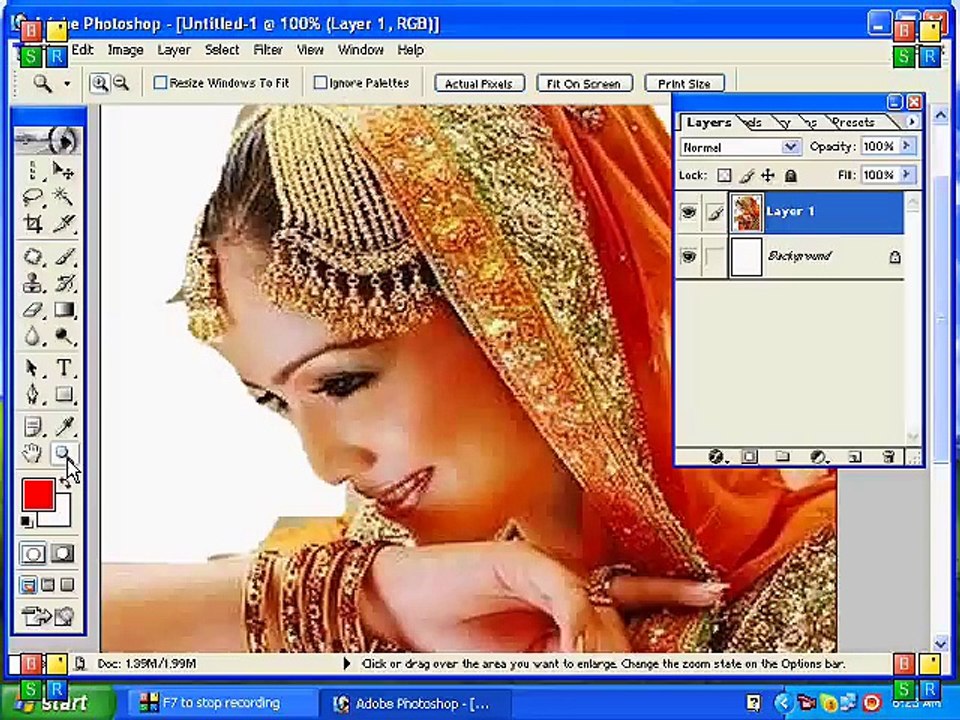 Photoshop 7 Tutorial Urdu Part 5 By Irfan Wazir Ali