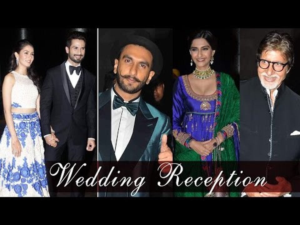 Shahid Kapoor & Mira Rajput's WEDDING RECEPTION : GUESTLIST