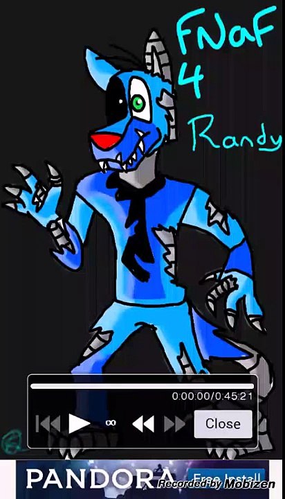 Fnaf OC Randy Speed art