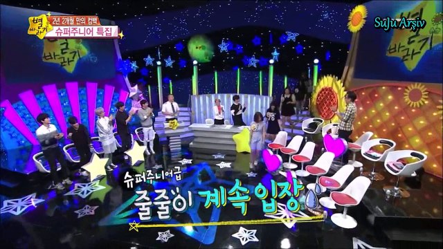 140918 Super Junior - Star Gazing 1. Kısım (Türkçe Altyazılı)