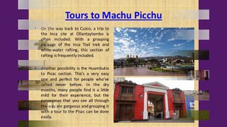 Explore The Vivacity of Machu Picchu on a Trekking Trip