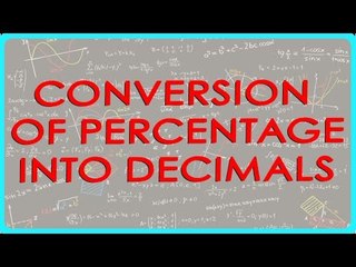 Understanding the Conversion of Percentages to Decimals