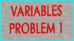 $ CBSE Class VI Maths,  ICSE Class VI Maths -   Variables Problem 1