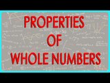 Math Help CBSE ICSE NCERT students India - Class VI/6 - Properties of whole numbers
