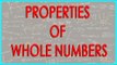 Math Help CBSE ICSE NCERT students India - Class VI/6 - Properties of whole numbers