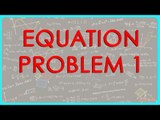 $ CBSE Class VI Maths,  ICSE Class VI Maths -  Equation - Problem 1