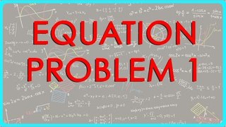 $ CBSE Class VI Maths,  ICSE Class VI Maths -  Equation - Problem 1