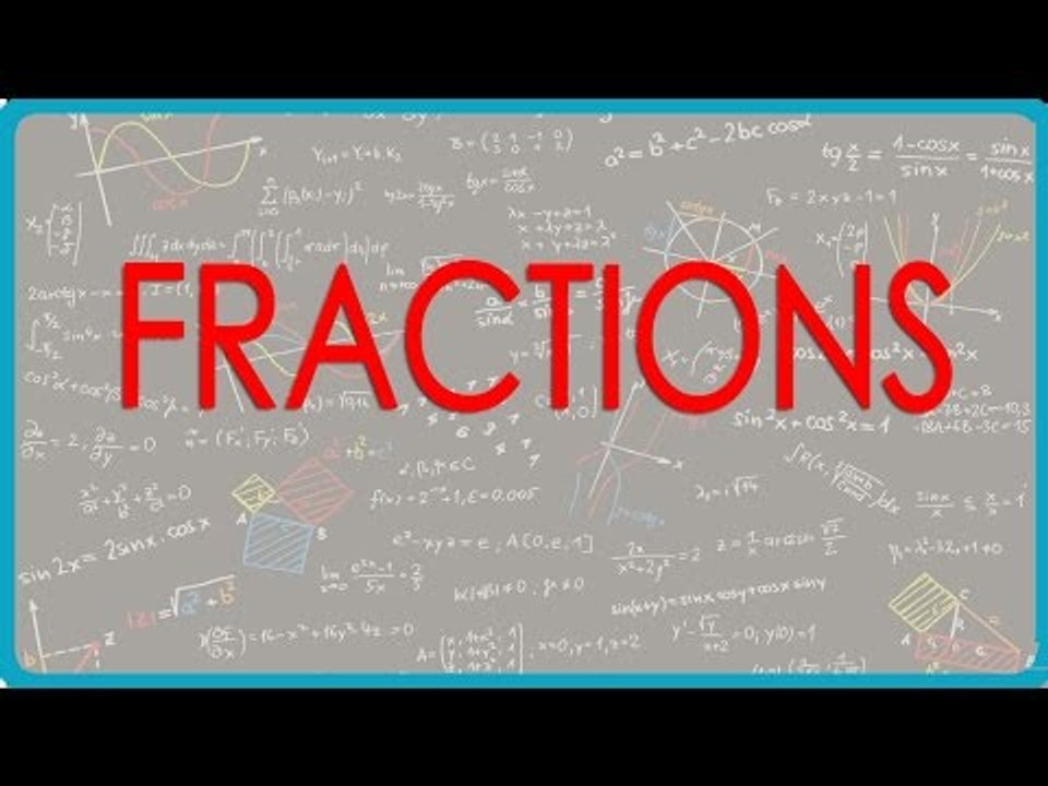 Mathematics Class VII/ 7 CBSE, ICSE and NCERT - Fractions
