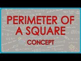 $ CBSE Class VI Maths,  ICSE Class VI Maths -  Permimeter of square concept