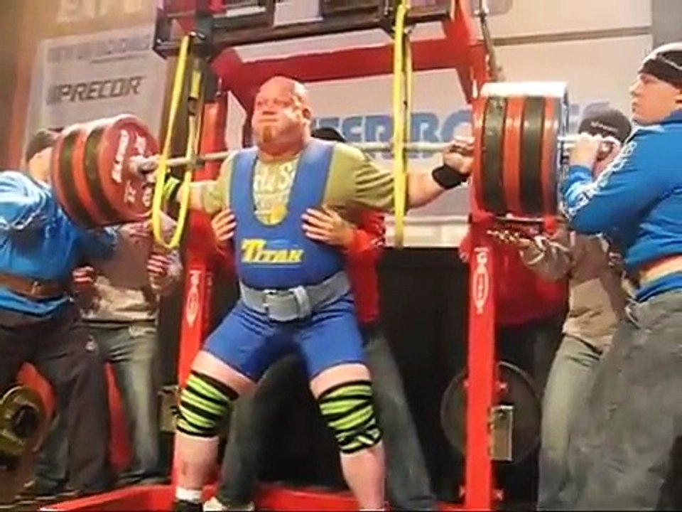 Jonas Rantanen Squat 540kg / 1193bs