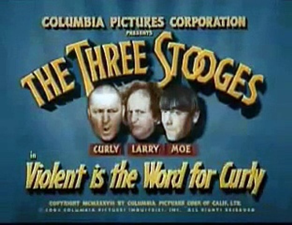 los 3 chiflados - curly el violento 1/2