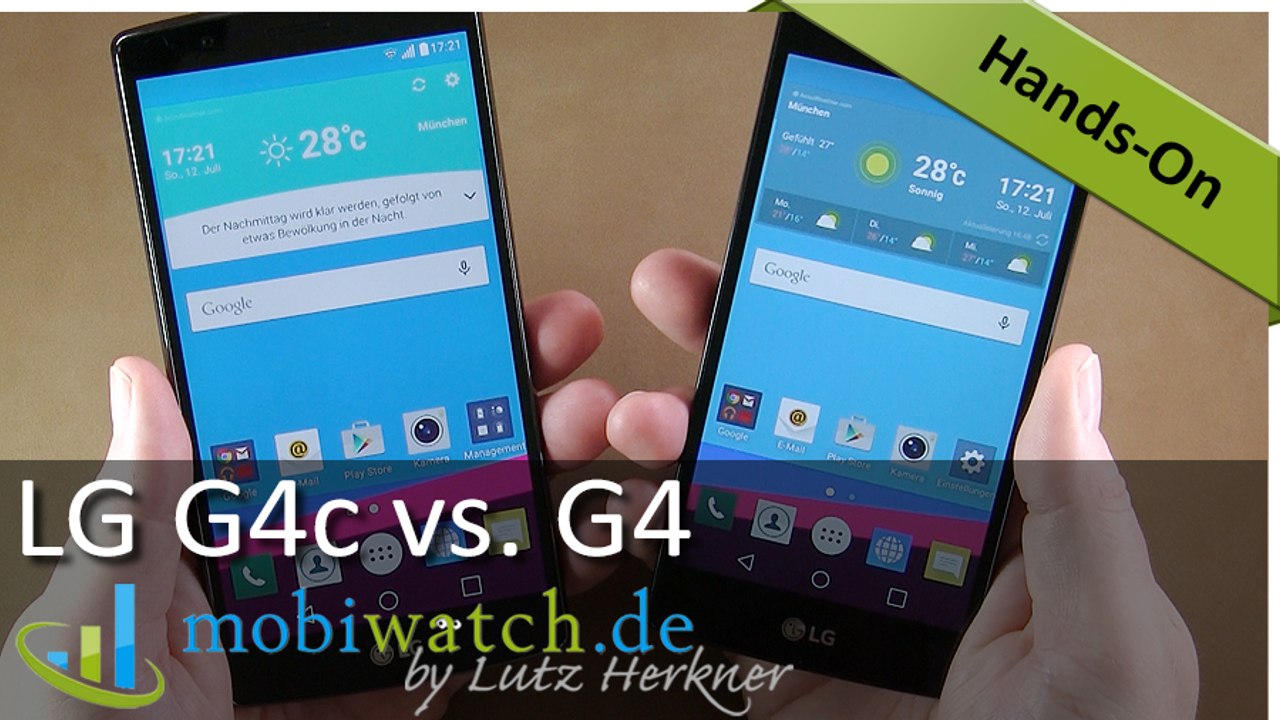 LG G4c: Darin unterscheidet sich der Discounter vom G4 – Video-Test