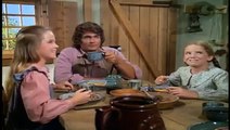 Little House on the Prairie--Caroline Ingalls and the girls. The Perfect Fan.