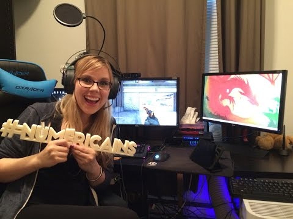 Stéphanie Harvey, championne de jeux vidéos