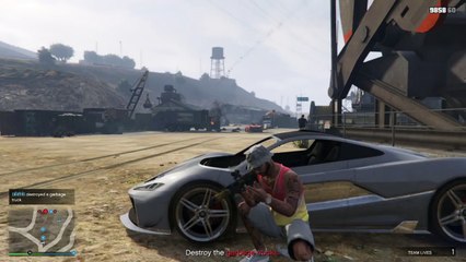 Grand Theft Auto V Jet Fail Moment