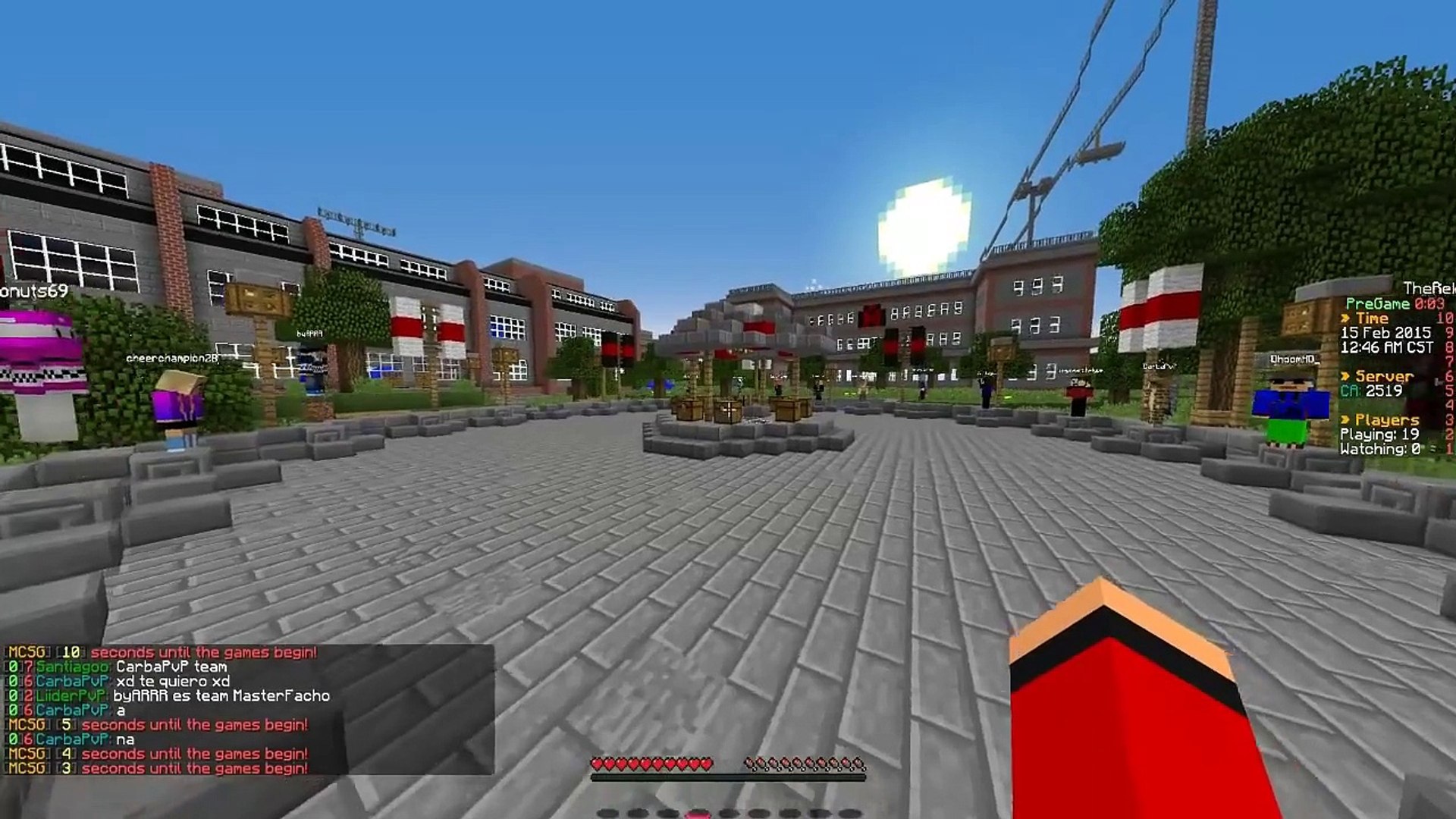 Minecraft Online - Survival Games - HACKER!