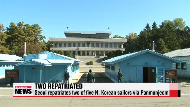 Seoul repatriates two of five rescued N. Korean sailors