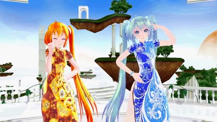 【MMD】いーあるふぁんくらぶ【ミク・ネル】