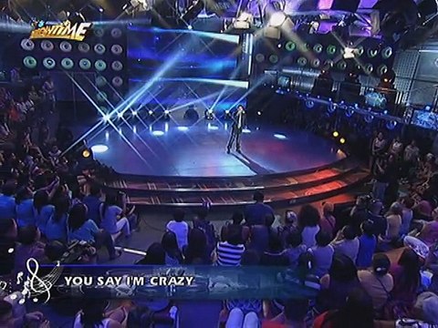 Jason Dy sings I'm Not The Only One on It's Showtime