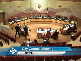 Thornton City Council Meeting 12-2-14