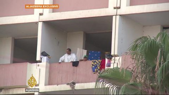 Former resort now refuge for Iraqi displaced