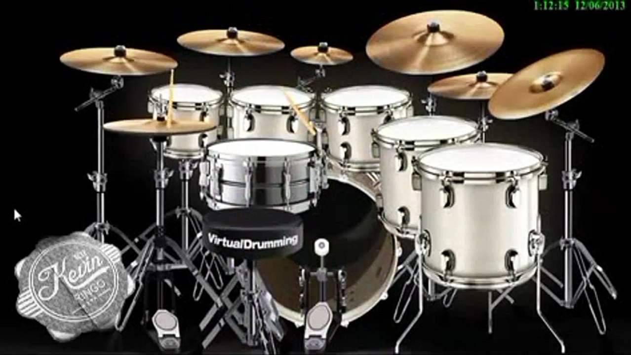 Virtual Drum Lagu Batak - Anak Medan Gondang