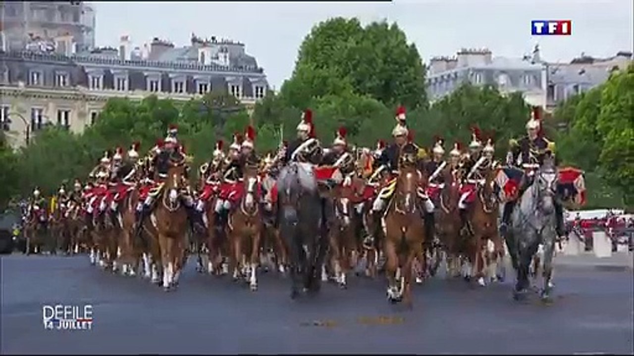 La musique de la Garde Républicaine lors du 14 juillet 2015 (1)
