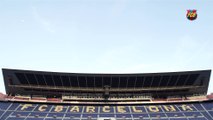 Cuenta atrás para la vuelta del fútbol en el Camp Nou