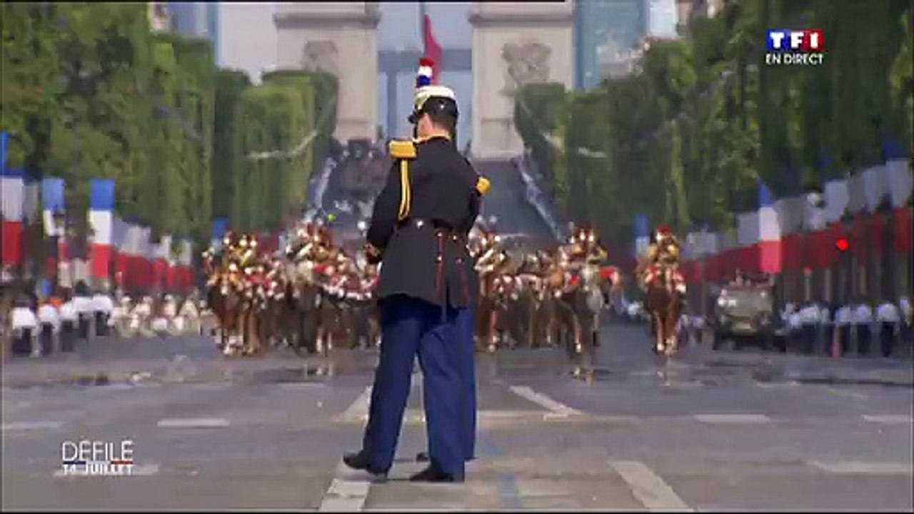 La musique de la Garde Républicaine lors du 14 juillet 2015 (2)