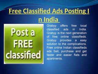 free classifieds India