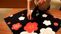 Japanese Furoshiki: How to wrap bottles