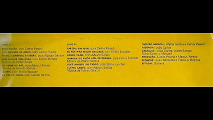 Luiz Carlos Paraná - A Música de Carlos Paraná (Álbum completo, FULL)