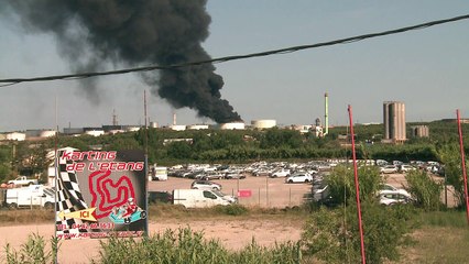 Bouches-du-Rhône: incendie sur un site pétrochimique