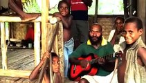 Tok Pisin Song In Papua New Guinean Village | Acoustic Guitar
