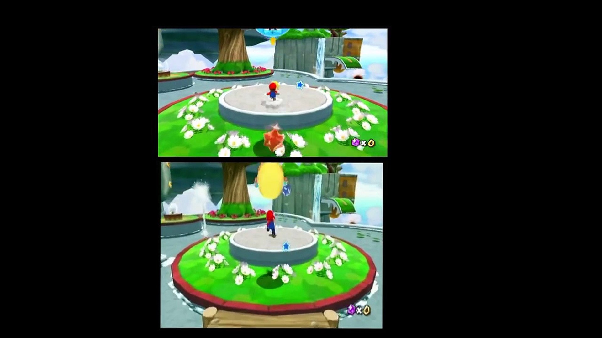 Wii Mario Galaxy 480p vs 480i component vs composite [HD] - video  Dailymotion